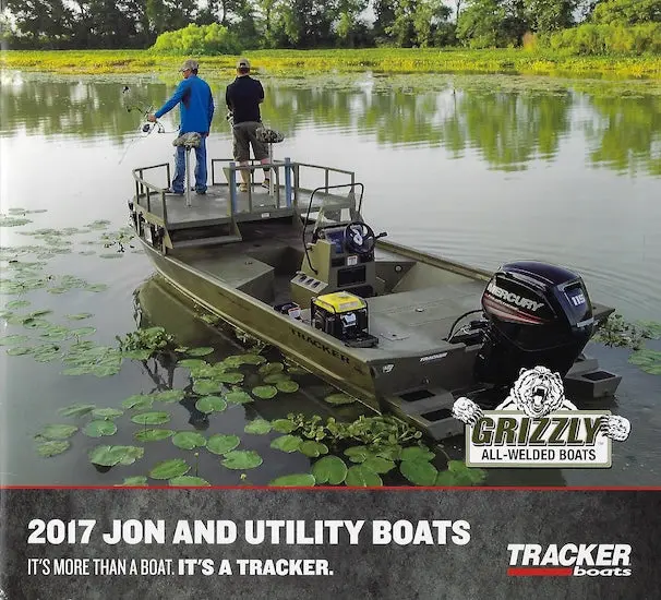 Tracker 2017 Grizzly Utility Brochure – Heavy-Duty Workboats & Hunting Platforms 1
