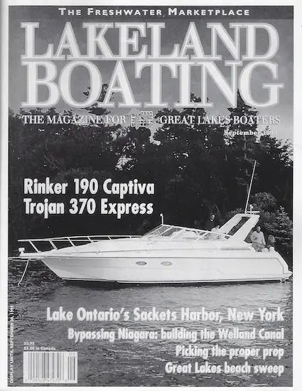 Trojan 370 Express Lakeland Boating Feature Reprint 1