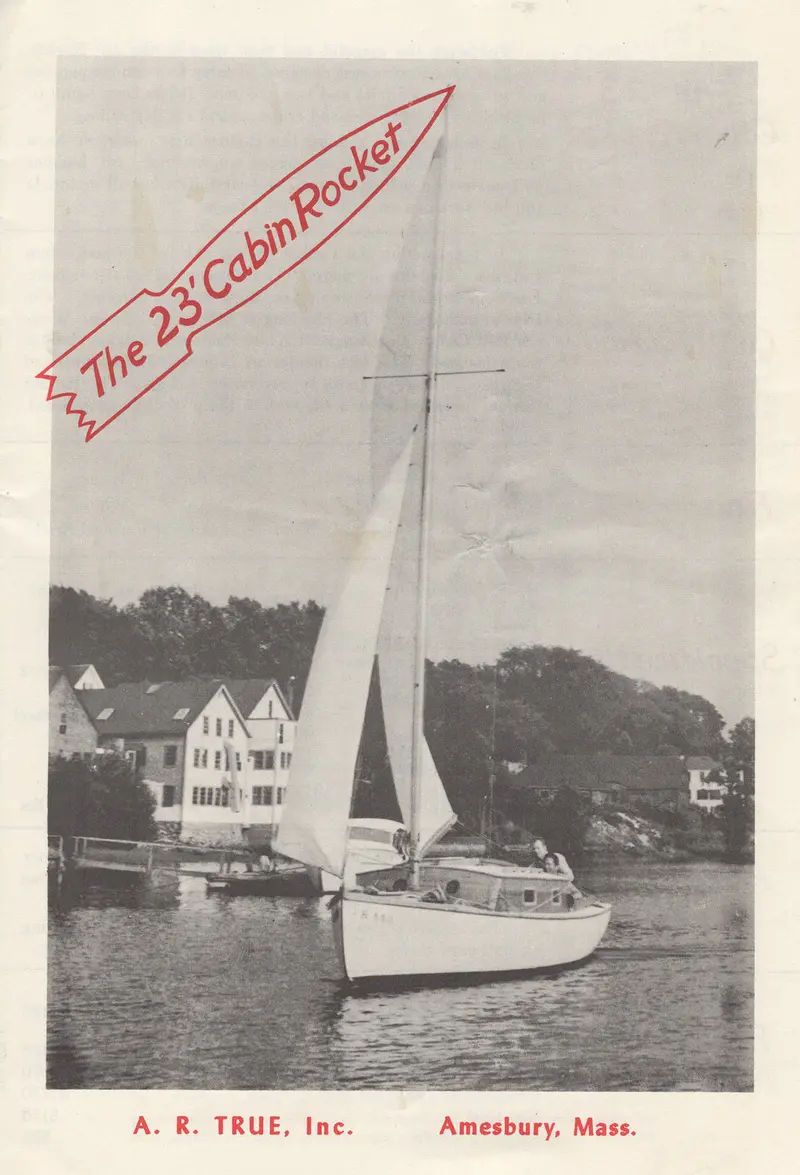True Cabin Rocket 23 Runabout Brochure 1