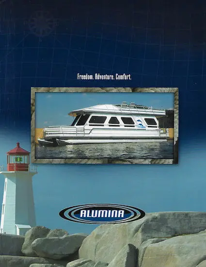 Ufab Alumina Aluminum Boat Brochure 1