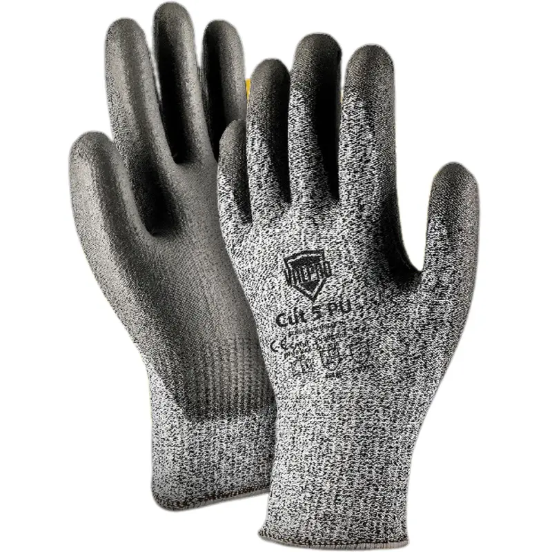 Valpro Cut Level 5 Pu-Coated Gloves – Iso 13997 Class D Palm Protection 1