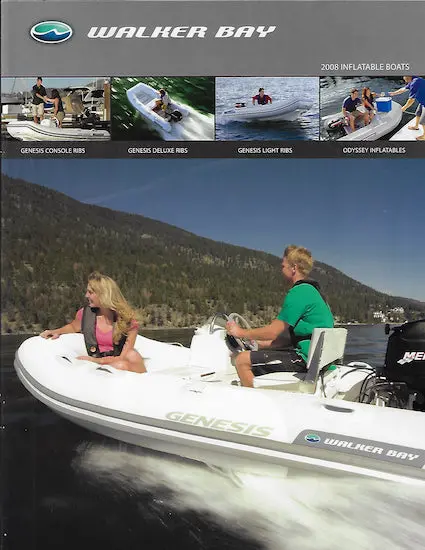 Walker Bay 2008 Inflatable And Dinghy Catalog 1