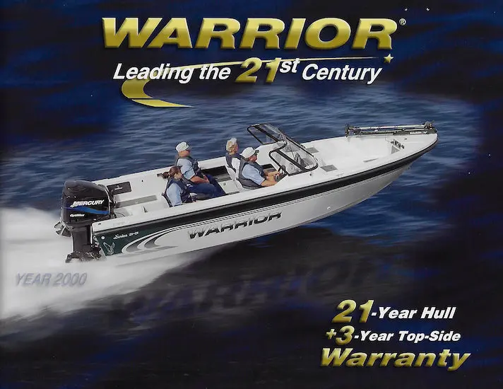 Warrior 2000 Offshore Fishing Boat Brochure 1
