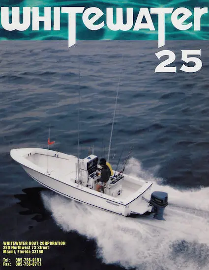 Whitewater 25 Center Console Brochure 1