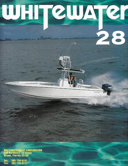 Whitewater 28 Center Console Brochure 1