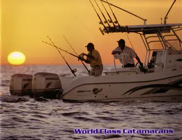 World Cat 2003 Sportfishing Catamaran Brochure 1
