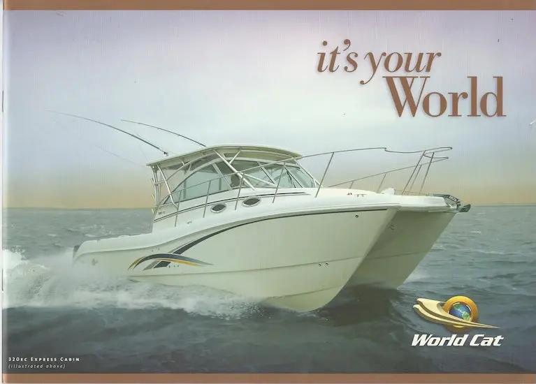World Cat 2007 Dual Console Catamaran Brochure 1