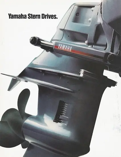Yamaha 1991 Sterndrive Line – Technical Specifications 1