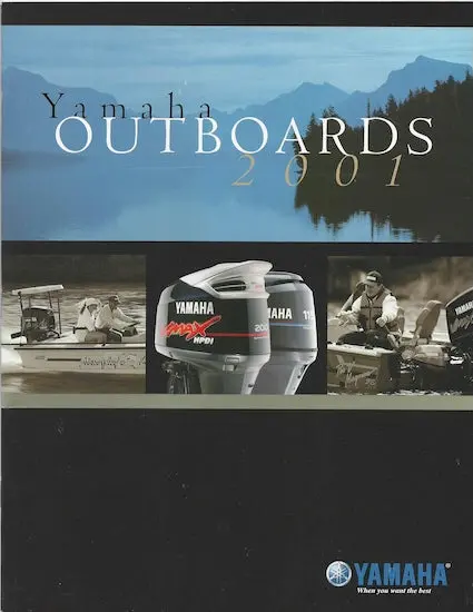 Yamaha 2001 Outboard Motor Product Catalog 1