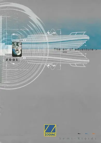 Zodiac 2001 Semi-Rigid Inflatable Brochure 1