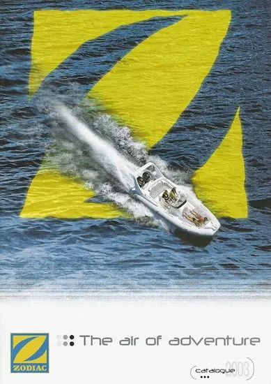 Zodiac 2003 Inflatable Vessel Brochure 1