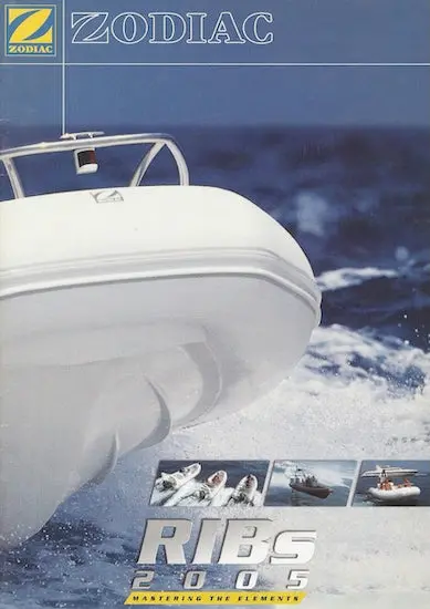 Zodiac 2005 Rib Model Brochure 1