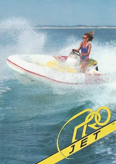 Zodiac Pro Jet 1992 Inflatable Catalog 1
