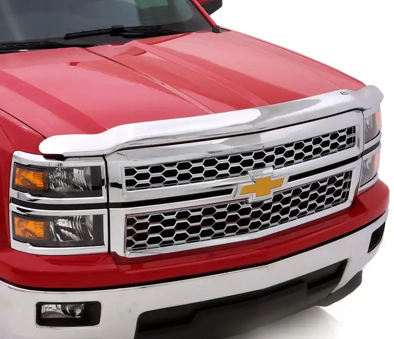 Auto Ventshade Aeroskin Chrome Hood Protector — Universal Fit, Model 622171 1