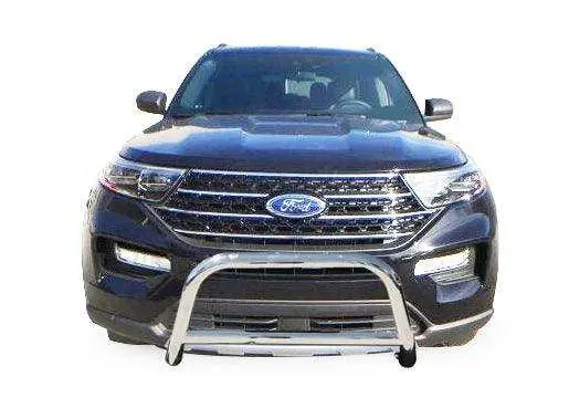 Black Horse Off-Road Stainless Steel License Plate Relocation Kit With Skid Plate – Cbs-Fob5802 1