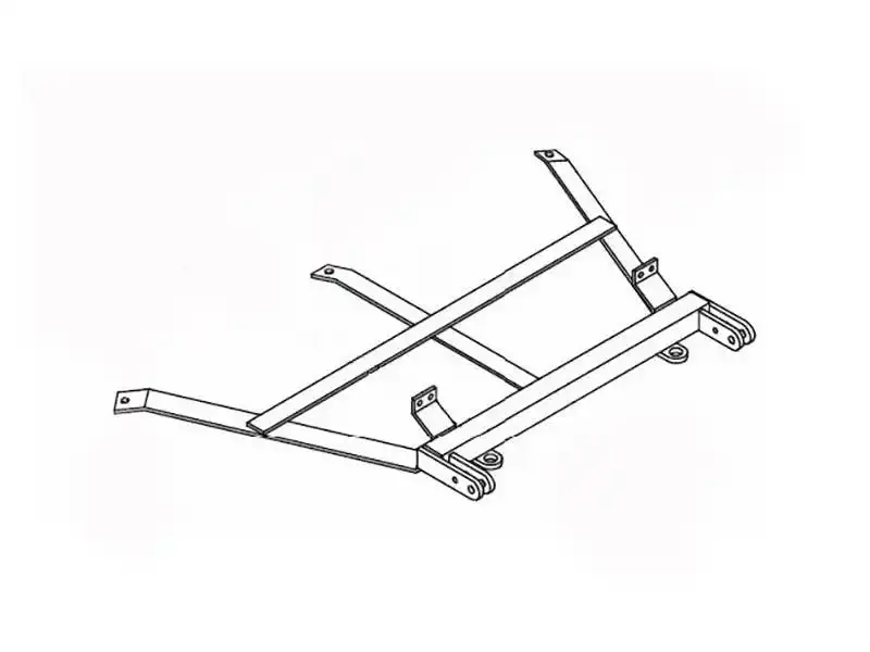 Blue Ox Bx1502 Tow Bar Base Plate System – Includes Standard Attachment Tabs, 4,000 Lb Rating 1