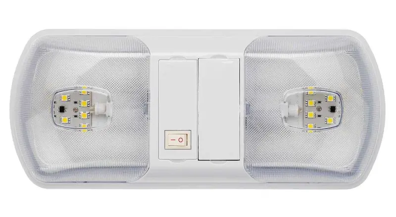 Dual Led Interior Dome Light Assembly For Enhanced Cabin Illumination 1