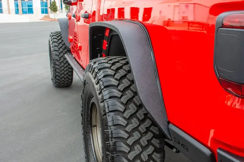 Dv8 Offroad Fdgl-01 Jeep Jt Fender Flares Slim Front & Rear 1