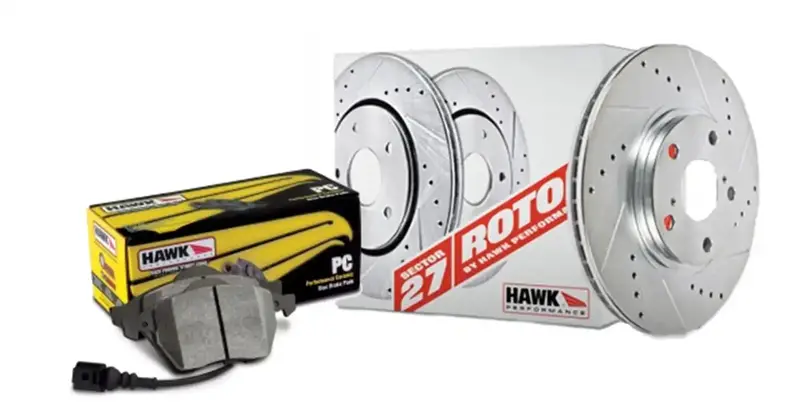 Hawk Performance Sector 27 Front Brake Kit With Performance Ceramic Pads – Limited Stock 1