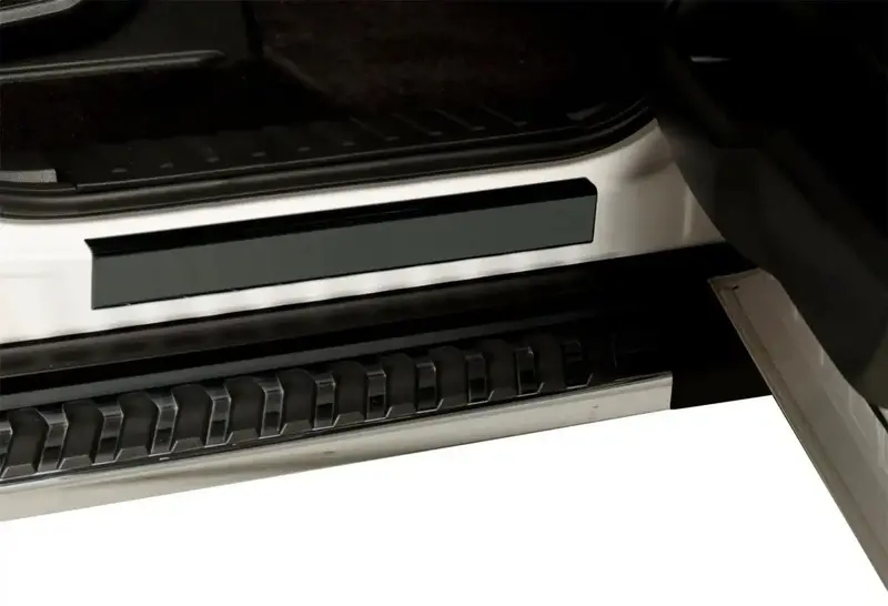 Putco 95191 Stainless Steel Cargo Door Sill Protector Set – 4-Piece 1