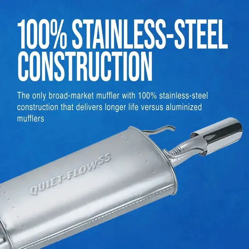 Quiet Flow Muffler Assembly – Direct-Fit Exhaust Replacement 1