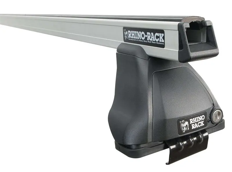 Rhino-Rack Heavy-Duty Silver Roof Rack – Ja3380, 2-Bar System With 2500-Lb Capacity 1