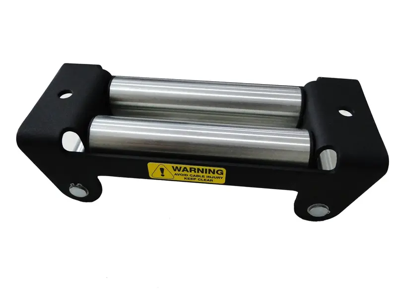 Trailfx Wa008 Roller-Style Fairlead Mount For W08B/W10B/W12B Winches (4-Way Design) 1